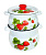 Набор посуды эмаль Сибирские товары "Летняя ягода" N10B56, 2предмета (кастрюли сфер. 4л; 5.5л)